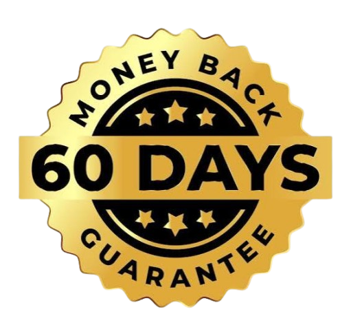 60 Days Money-Back Guarantee seal
